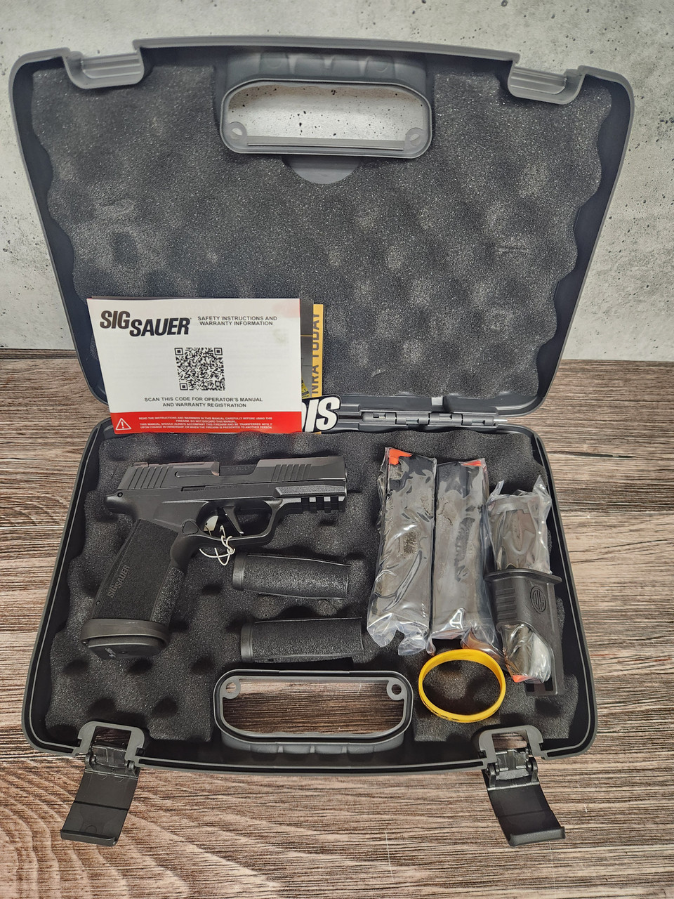 Sig Sauer P365 X-Macro Tacops 9mm 17+1rd - Clay Shooters Supply