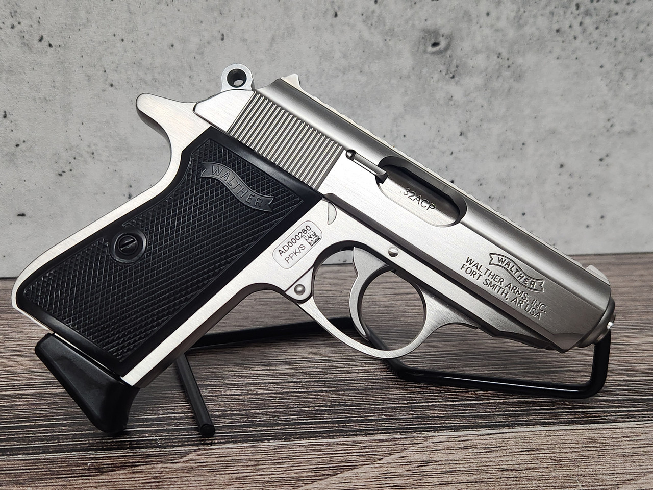 Walther PPK/S Stainless .32acp - Clay Shooters Supply