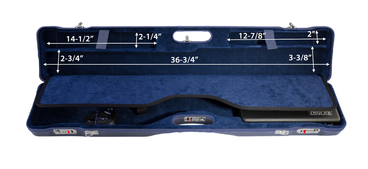Negrini 16406LX-UNI/7376-FLAG Universal Shotgun Case | 250th USA