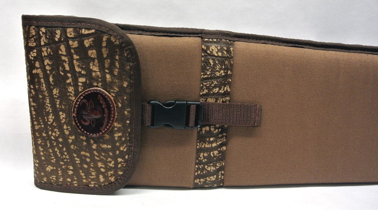 African Game Cape Buffalo Hide Rifle Sling - Brown