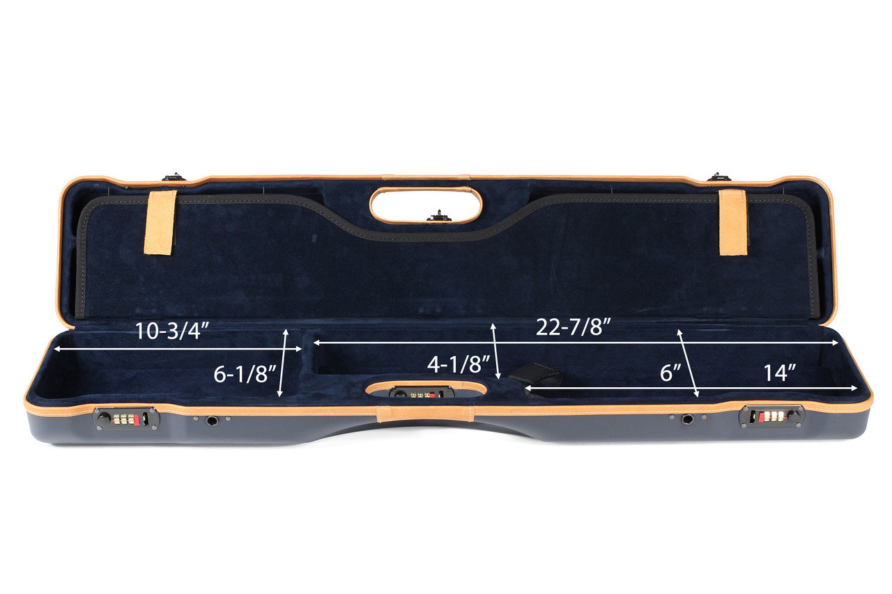 Negrini OU/SXS Deluxe Ultra-Compact Sporter Shotgun Case – 16407LX
