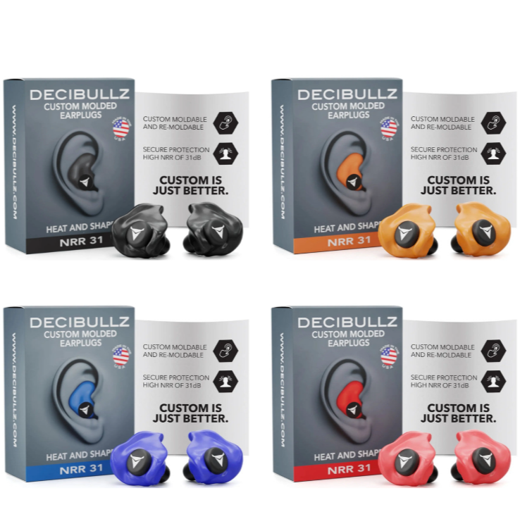Decibullz Custom Molded Earplugs Clay Shooters Supply