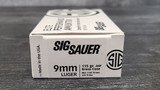 Sig Sauer Elite V-Crown 9mm 115gr JHP Brass Case 50rds