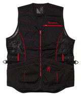 Browning Ace Shooting Vest – Black/Red