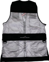 Wild Hare Primer Mesh Vest, Black/Silver - Ambidextrous Shooting Pad