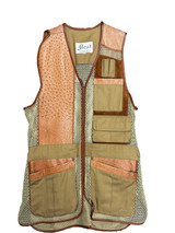 Best Vest - Statesman- Beige Light Carmel Cognac Ostrich - Right Handed - XL- 170312