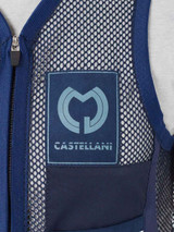 CASTELLANI MEN'S EVO MESH ALCANTARA SHOOTING VEST- NAVY- 040-004