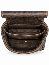 Al Ange Large Dallas Nicotine Elephant Full Face Nile Crocodile