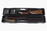 16402LR-2C/6204: OU Shotgun Hard Case with Luxury Rubber Trim for 1 Shotgun + 1 Extra Barrel