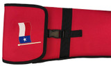 Nylon Padded Shotgun Sleeve / Slip with Buckle Closure - TEXAS FLAG - 54" Length