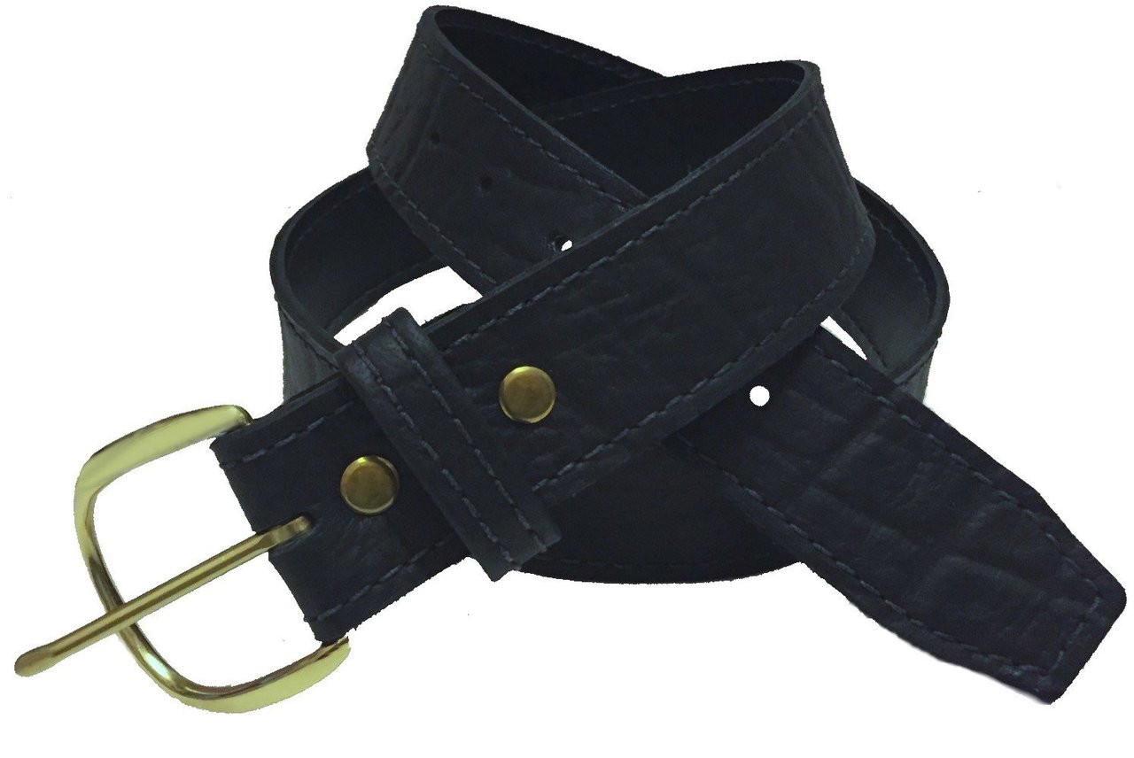 Genuine Cape Buffalo Hide Belt Clay Shooters Supply