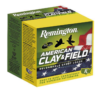 Remington 28ga American Clay and FIeld HT289 3/4oz, #9, 1250fps- CASE (10box/25rd per box) Remington 28ga American Clay and FIeld HT289 3/4oz, #9, 1250fps- CASE (10box/25rd per box)