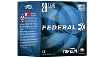 Federal TGS28219 Top Gun Sporting 28 Gauge 2.75" 3/4 oz #9 CASE - 250rds