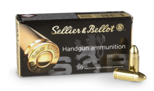 Sellior & Bellot 9mm 124gr 50rds