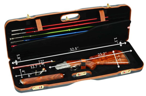 洋書 ganutell Negrini OU/SxS Deluxe Takedown Shotgun Case for Travel 32
