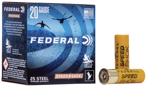 Federal WF2087 Standard Speed-Shok 20 Gauge 2.75" 3/4 oz #7 CASE- 250rds