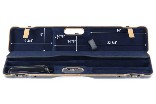 Negrini Deluxe OU Ultra-Compact Sporting Combo Shotgun Case