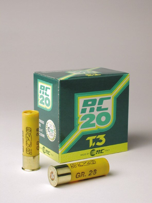 RC 20 T3 20ga. 1oz 1300FPS #6 Lead Shot- Flat (10 boxes)