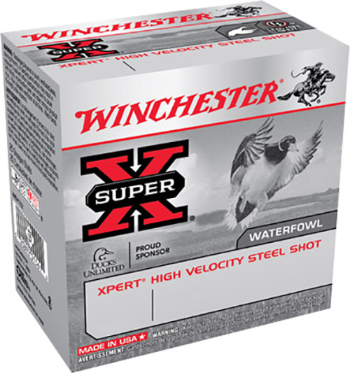 Winchester Super X High Velocity Steel 12ga 3.5" 1 1/4 oz #2 CASE- 250rds