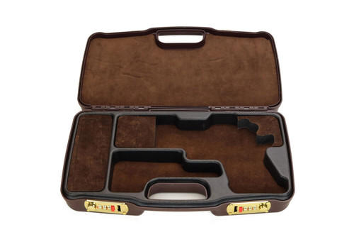 Negrini Hybri-Tech RMR Ready Pistol Case – 2039IR/6523 Brown/Brown
