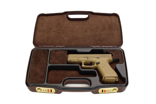 Negrini Hybri-Tech RMR Ready Pistol Case – 2039IR/6523 Brown/Brown Negrini Hybri-Tech RMR Ready Pistol Case – 2039IR/6523 Brown/Brown