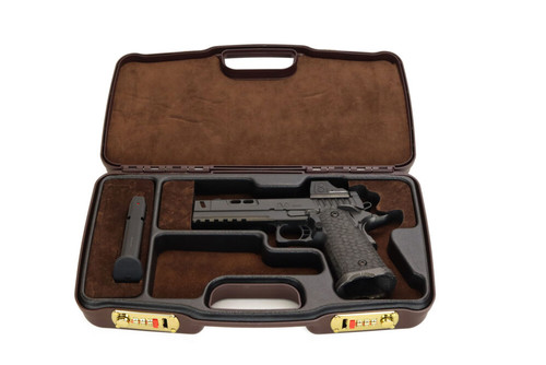 Negrini Hybri-Tech RMR Ready Pistol Case – 2039IR/6523 Brown/Brown