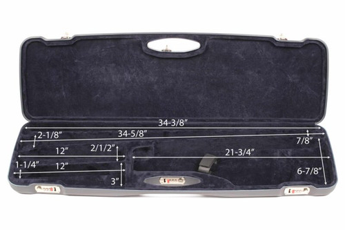 Negrini O/U Sporting Combo Shotgun Case– 1654LR-2C/5464 - Clay