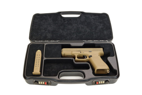 Negrini Hybri-Tech RMR Ready Pistol Case – 2039iR/6524 - Clay