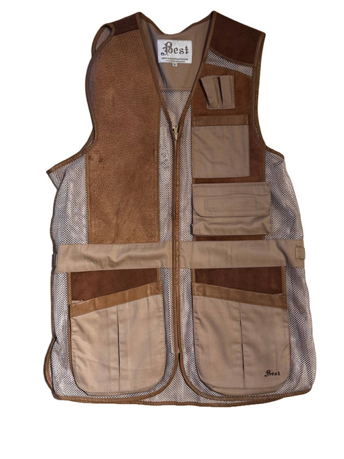 Best Vest - Stateman- Light Brown Emu - Right Handed - Extra Large- 170306