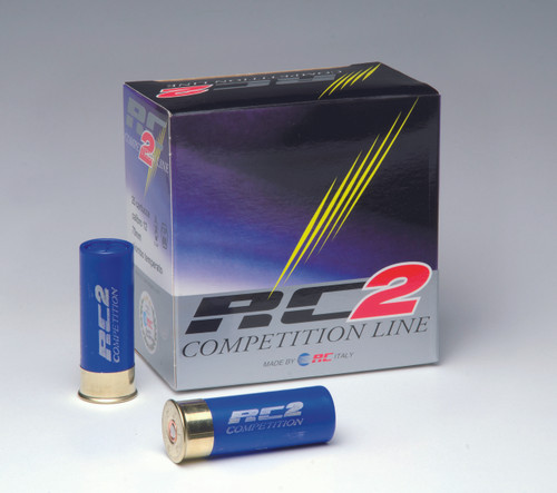 RC 2 Competition 12ga, 1oz 1250FPS #8 Shot Lead - Flat (10 boxes) / 25 rd