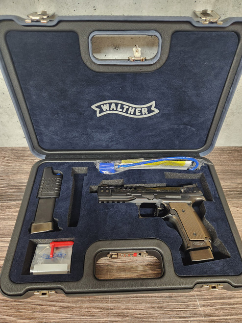 Walther Meister Black Diamond Q5 SF Match 9mm