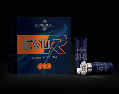 GAMEBORE EVO R 12ga 1-1/8oz 2.75" 1250fps #7.5 Target Load - FLAT (10 BOXES/25RDS)