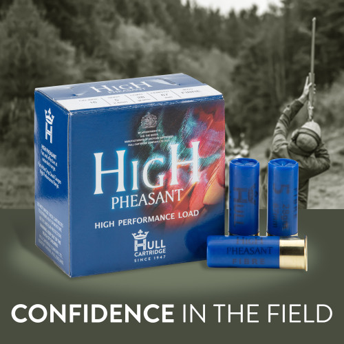 Hull Cartridge High Pheasant -16ga- 26gr- 67mm- 1375fps- #6 Lead FIBRE WAD- 10box/250rd- UK SPECS