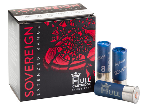 Hull Cartridge SOVEREIGN 12ga 1oz 2-3/4" 1300fps #7.5 Lead - 10box/250rd