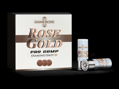 GAMEBORE Rose Gold 12ga 1oz 2-3/4" 1200fps #9 Diamond Shot - FLAT (10 BOXES/250RDS)