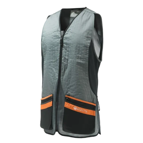 Beretta Silver Pigeon Evo Shooting Vest Grey & Orange