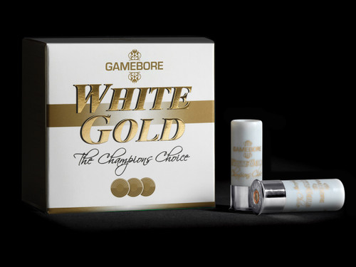 White Gold 12ga 7/8oz - 2-3/4" 1300fps #7.5 Diamond Shot - FLAT (10 BOXES/250RDS)