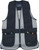 Wild Hare Primer Mesh Vest, Black/Silver - Ambidextrous Shooting Pad