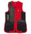 Caesar Guerini Red & Black Italian Shooting Vest - Right Handed