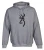 Browning Branded Hoodie Gray