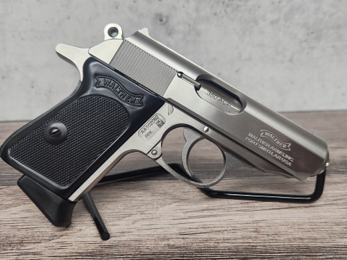 Walther PPK Stainless .380acp 6+1 - Clay Shooters Supply