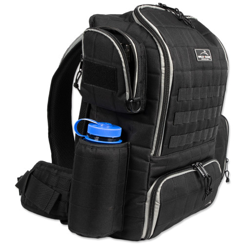 Wild Hare Deluxe Competition Range Backpack - Black - Clay