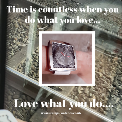 It is Thursday!......I am lost in time when i do what i love... S.t.a.m.p.s. watches don't let me to forget ....