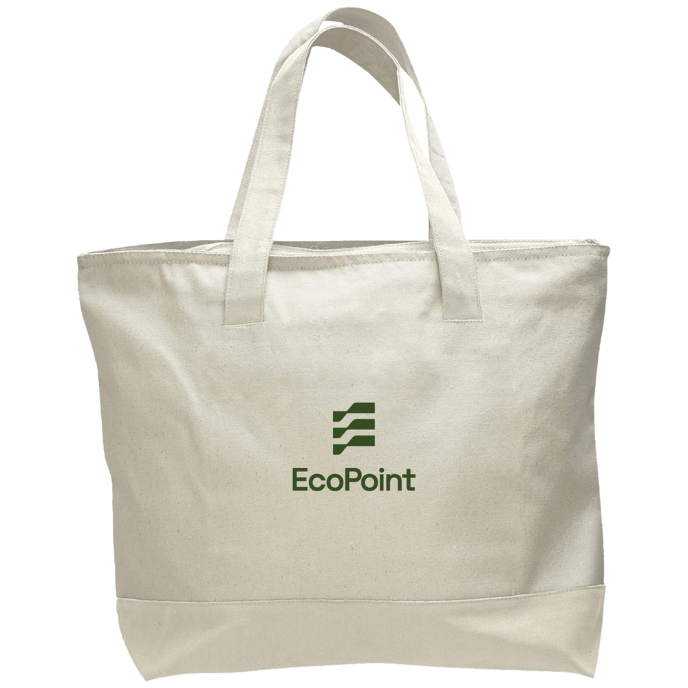 Q Tees -19L Zippered Tote