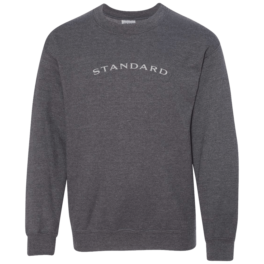 Gildan, Youth Heavy Blend Crewneck Sweatshirt - Dark Heather