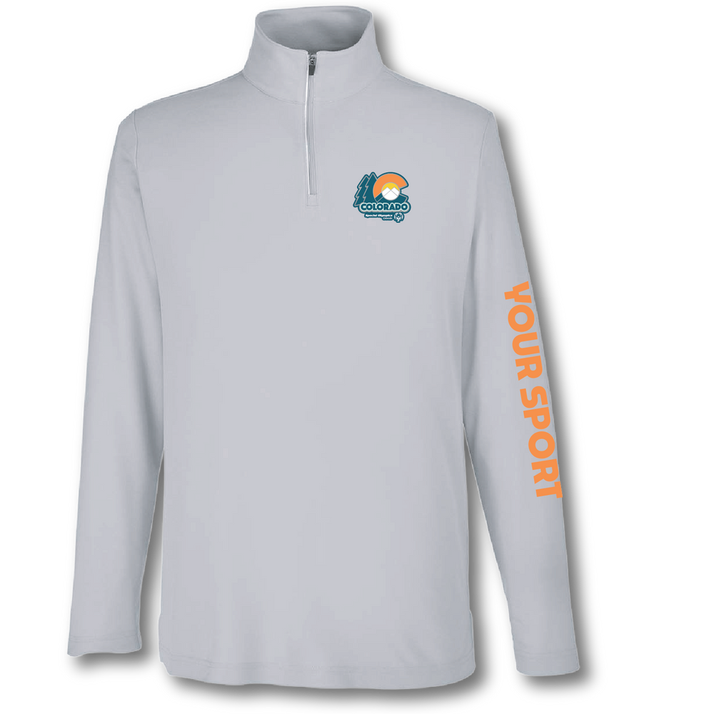 CORE365 -Men's Fusion ChromaSoft Pique Quarter-Zip Pullover