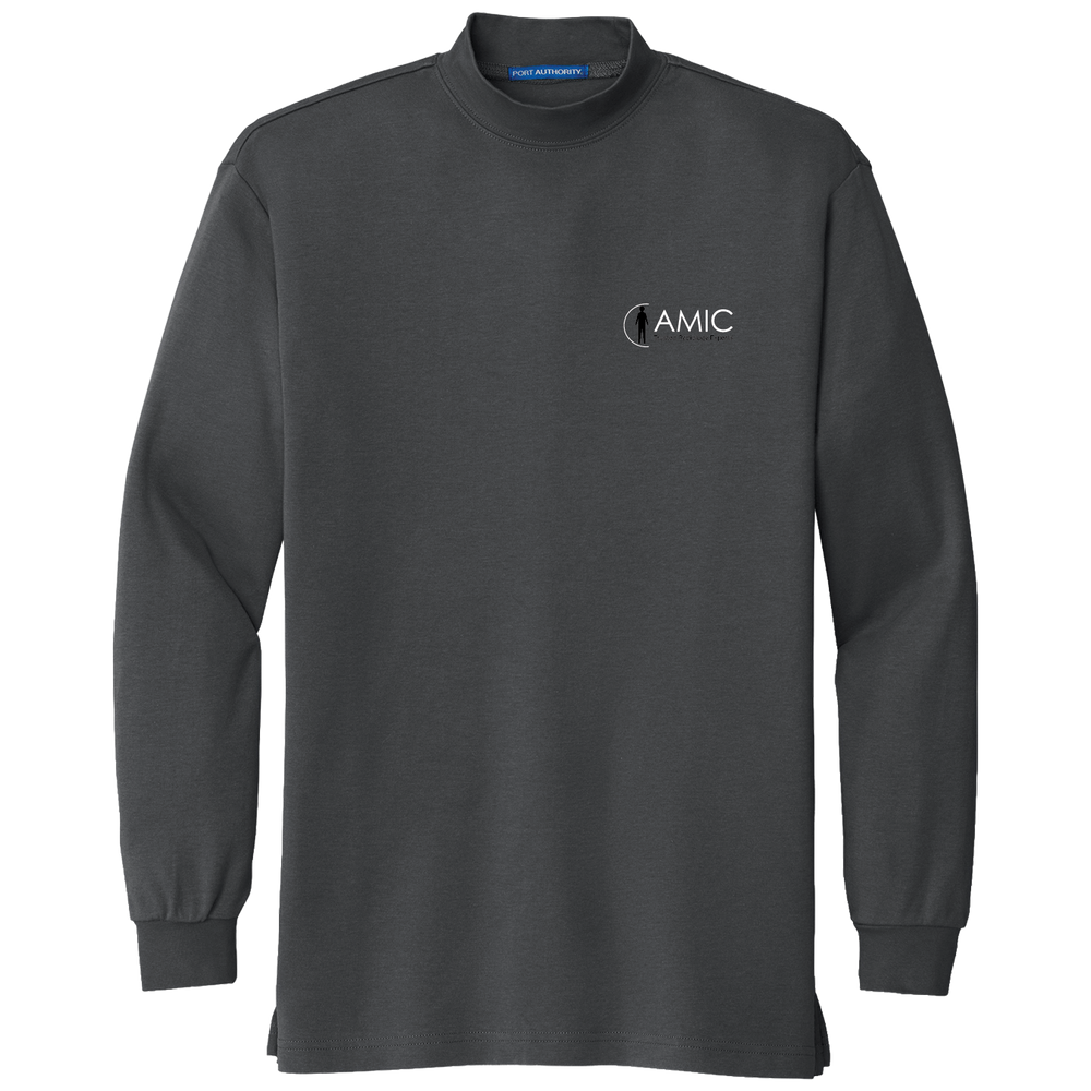 Port Authority Interlock Knit Mock Turtleneck