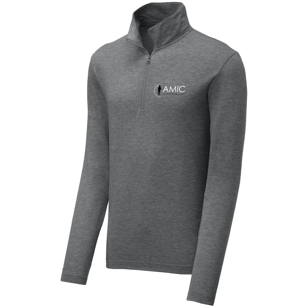 Sport-Tek PosiCharge Tri-Blend Wicking 1/4-Zip Pullover