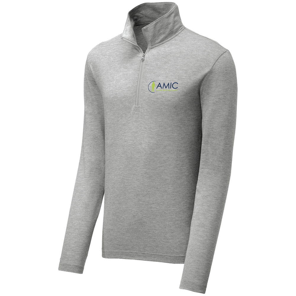 Sport-Tek PosiCharge Tri-Blend Wicking 1/4-Zip Pullover