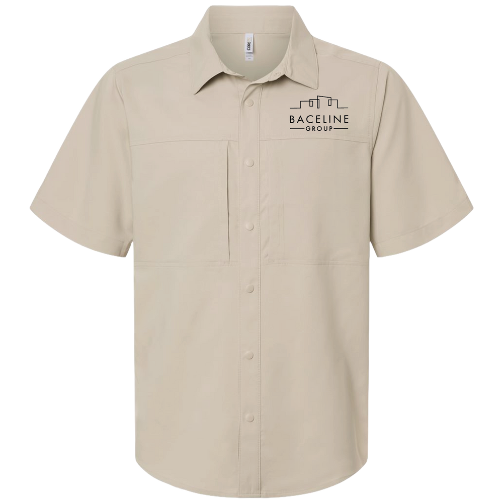 Men's UltraUVP Shoreline Short Sleeve Staff Shirt
